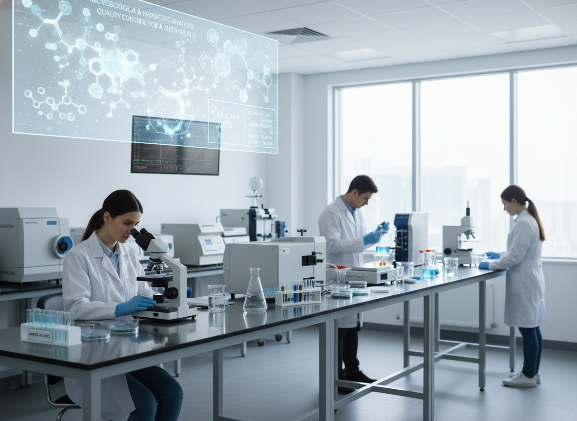 Análisis Microbiológicos, Fisicoquímicos y Bromatológicos en Agua y Alimentos